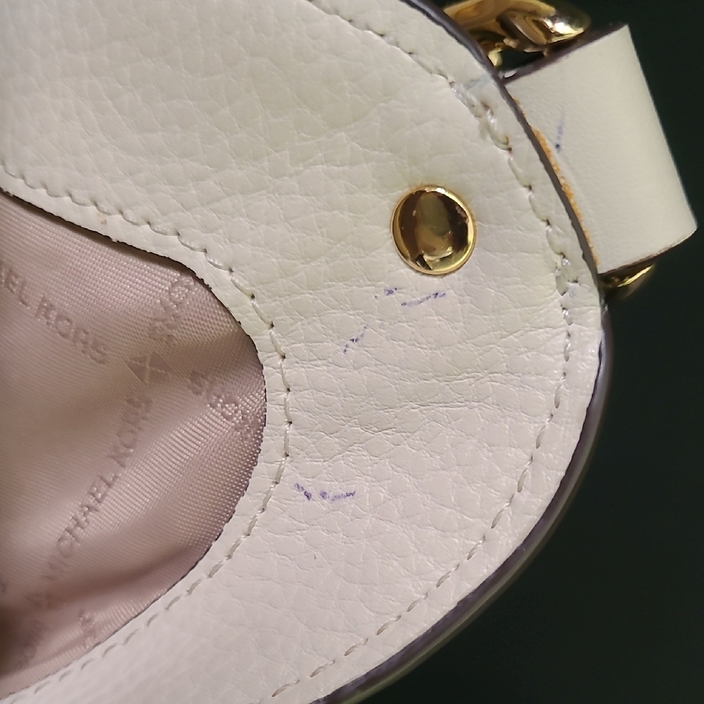 Michael Kors Buff Colored Arlo Bag Elegant Design - Picture 15 of 15